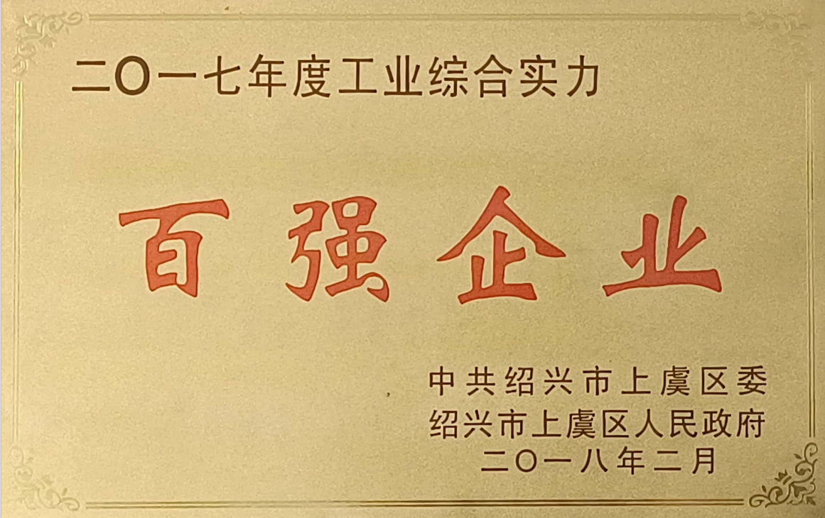 百强企业-2017年度